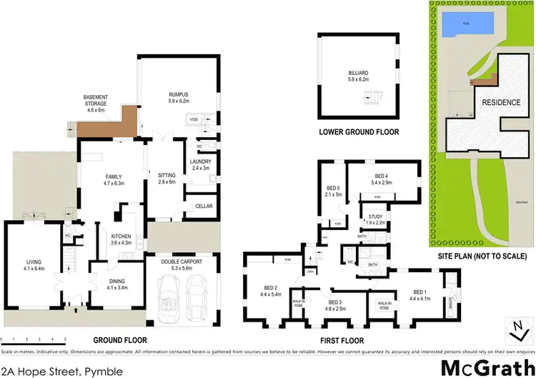 Floorplan of Homely house listing, 2A Hope Street, Pymble NSW 2073