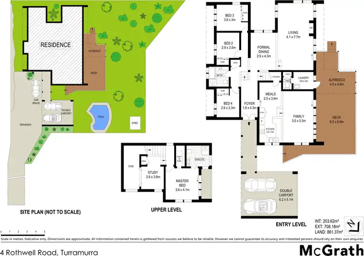 Floorplan of Homely house listing, 4 Rothwell Road, Turramurra NSW 2074