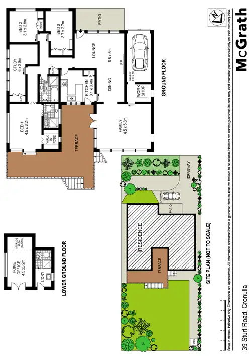 Floorplan of Homely house listing, 39 Sturt Road, Cronulla NSW 2230