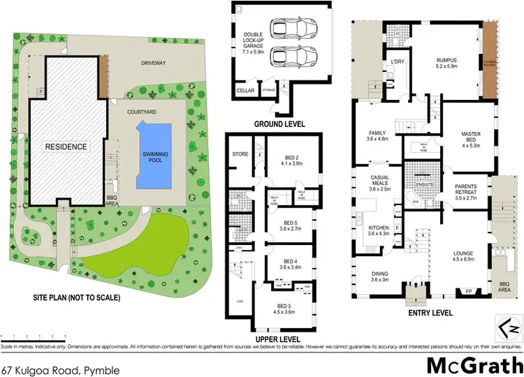 Floorplan of Homely house listing, 67 Kulgoa Road, Pymble NSW 2073