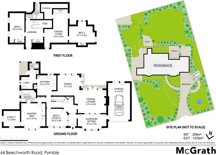 Floorplan of Homely house listing, 64 Beechworth Road, Pymble NSW 2073
