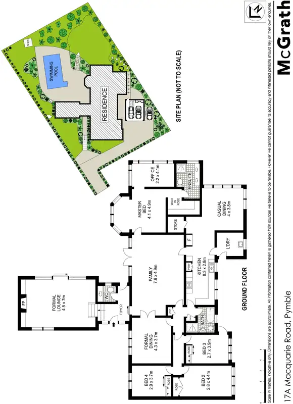 Floorplan of Homely house listing, 17A Macquarie Road, Pymble NSW 2073