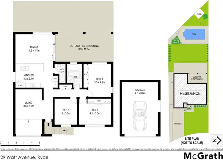Floorplan of Homely house listing, 29 Watt Avenue, Ryde NSW 2112