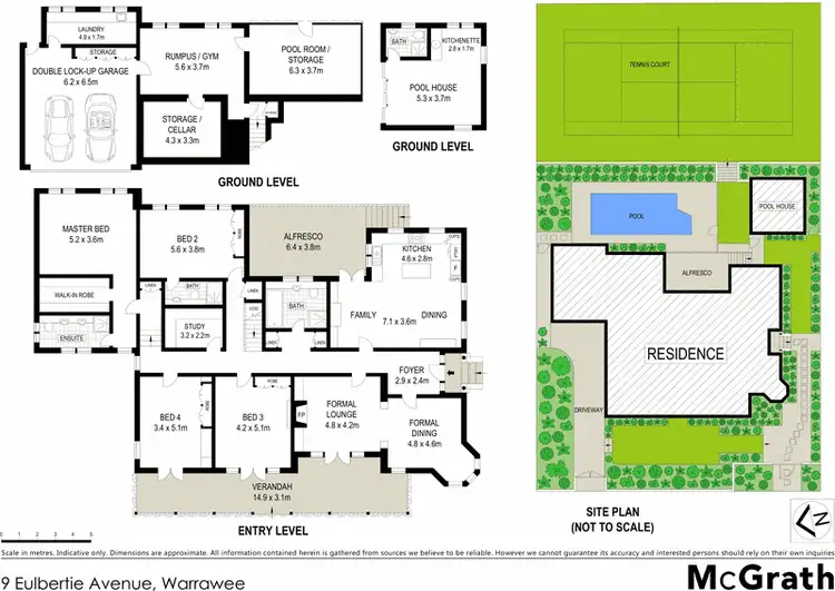 Floorplan of Homely house listing, 9 Eulbertie Avenue, Warrawee NSW 2074