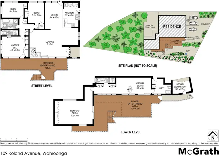 Floorplan of Homely house listing, 109 Roland Avenue, Wahroonga NSW 2076