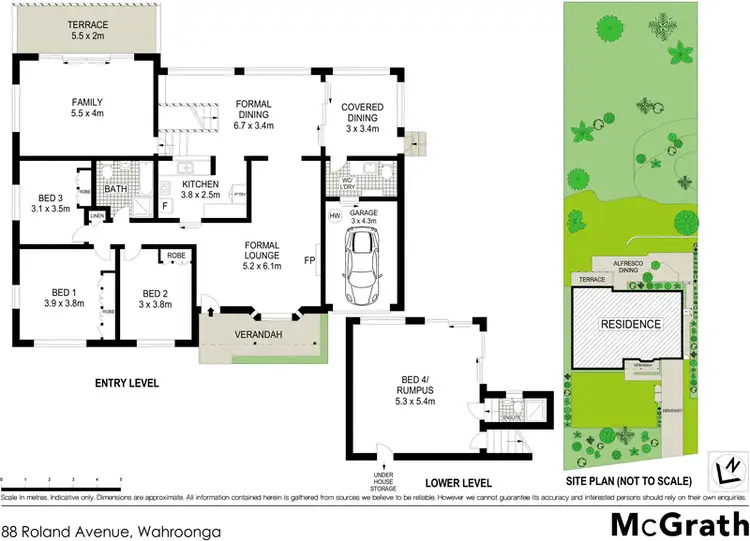 Floorplan of Homely house listing, 88 Roland Avenue, Wahroonga NSW 2076