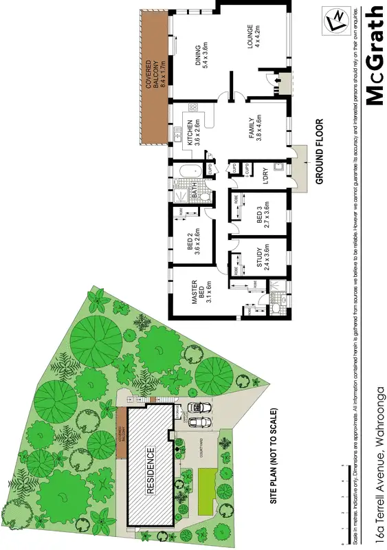 Floorplan of Homely house listing, 16A Terrell Avenue, Wahroonga NSW 2076