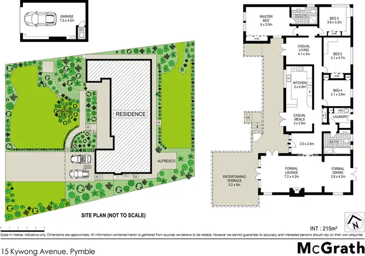 Floorplan of Homely house listing, 15 Kywong Avenue, Pymble NSW 2073
