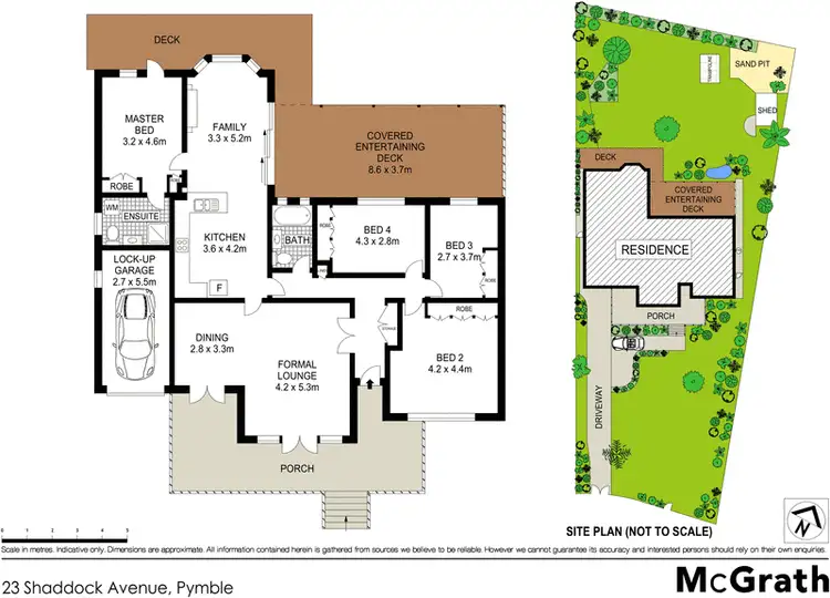Floorplan of Homely house listing, 23 Shaddock Avenue, Pymble NSW 2073