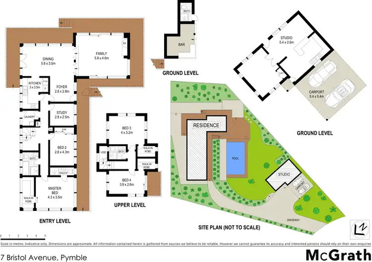 Floorplan of Homely house listing, 7 Bristol Avenue, Pymble NSW 2073