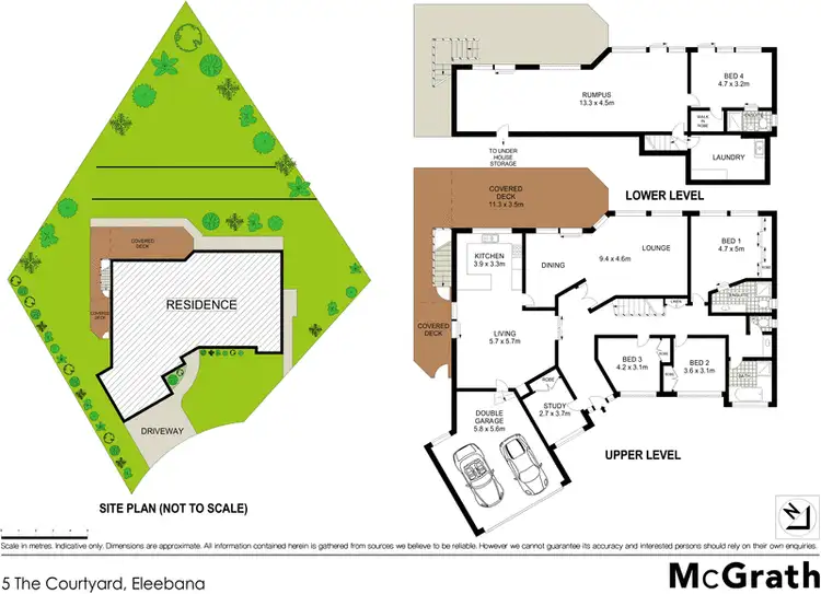Floorplan of Homely house listing, 5 The Courtyard, Eleebana NSW 2282