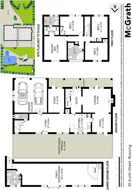 Floorplan of Homely house listing, 32 Austin Street, Illawong NSW 2234