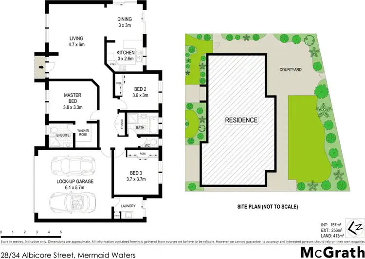 Floorplan of Homely villa listing, 28/34 Albicore Street, Mermaid Waters QLD 4218