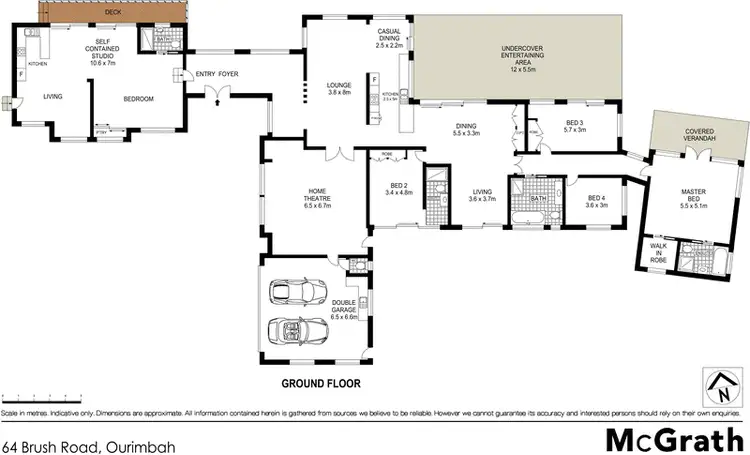 Floorplan of Homely rural property listing, 64 Brush Road, Ourimbah NSW 2258