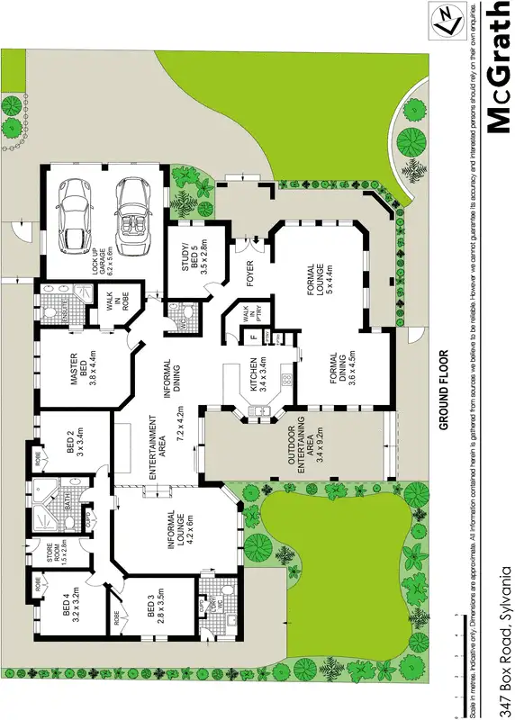Floorplan of Homely house listing, 347 Box Road, Sylvania NSW 2224