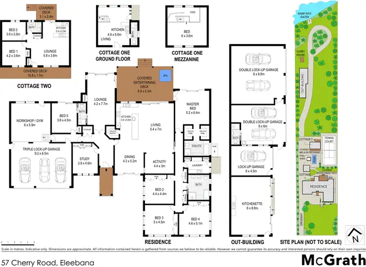 Floorplan of Homely rural property listing, 57 Cherry Road, Eleebana NSW 2282