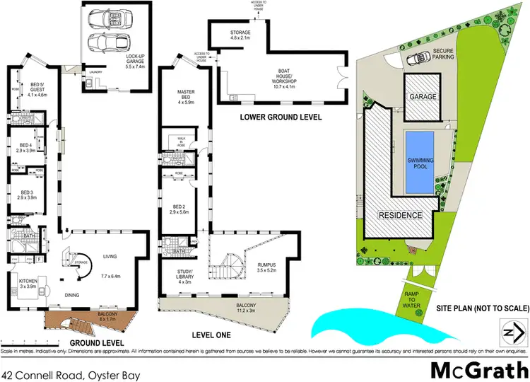 Floorplan of Homely house listing, 42 Connell Road, Oyster Bay NSW 2225