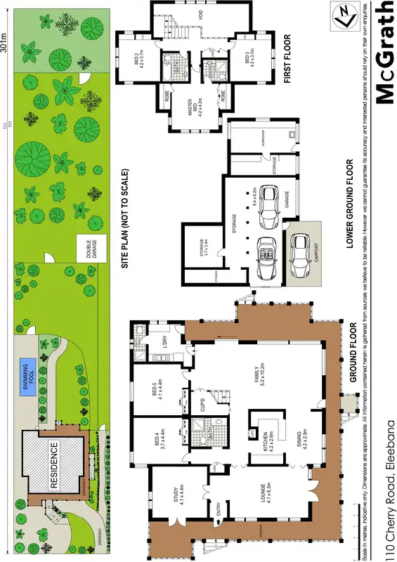Floorplan of Homely house listing, 110 Cherry Road, Eleebana NSW 2282