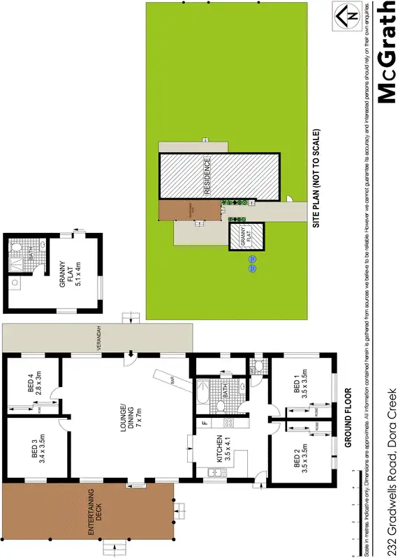 Floorplan of Homely rural property listing, 232 Gradwells Road, Dora Creek NSW 2264