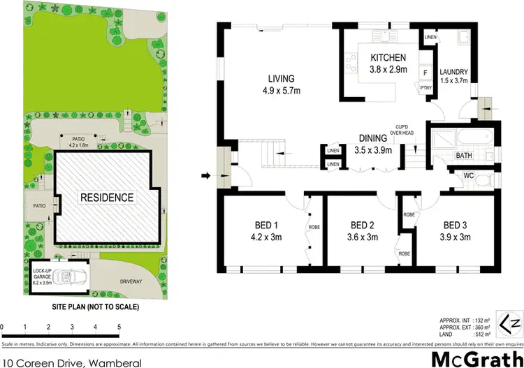 Floorplan of Homely house listing, 10 Coreen Drive, Wamberal NSW 2260