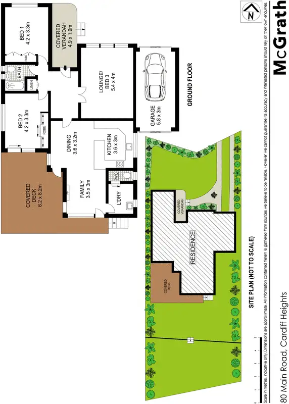 Floorplan of Homely house listing, 80 Main Road, Cardiff Heights NSW 2285