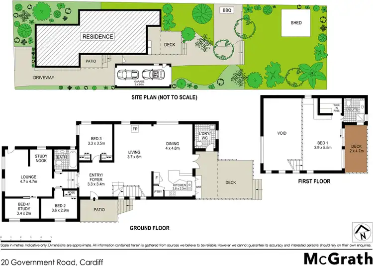 Floorplan of Homely house listing, 20 Government Road, Cardiff NSW 2285