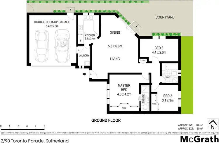 Floorplan of Homely villa listing, 2/90 Toronto Parade, Sutherland NSW 2232
