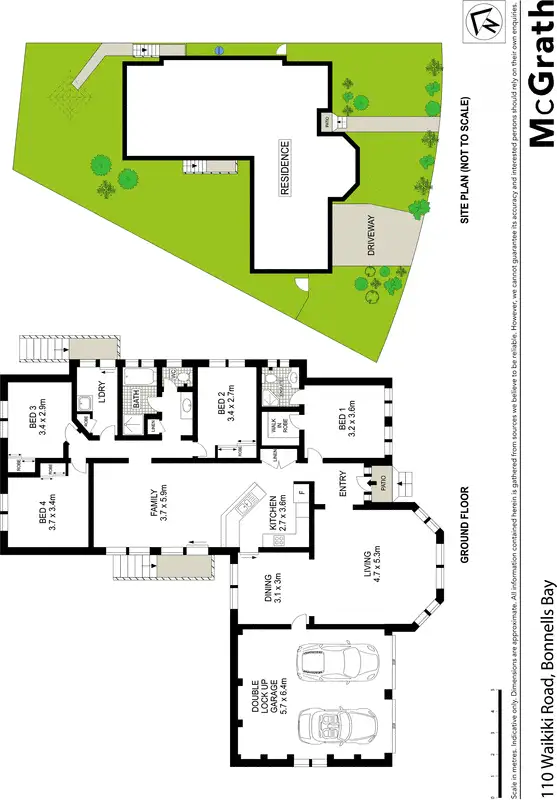 Floorplan of Homely house listing, 110 Waikiki Road, Bonnells Bay NSW 2264