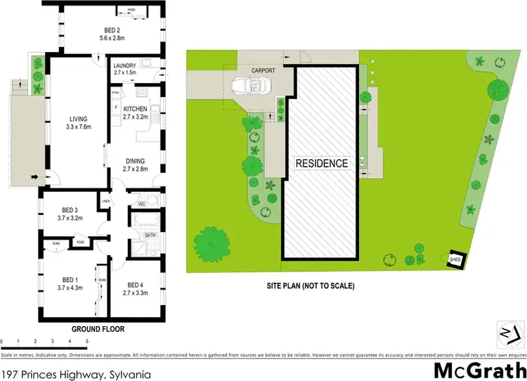 Floorplan of Homely house listing, 197 Princes Highway, Sylvania NSW 2224