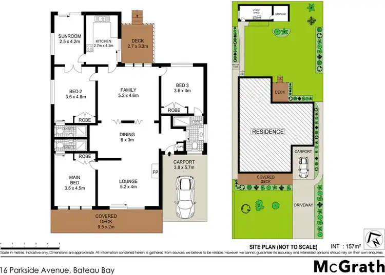 Floorplan of Homely house listing, 16 Parkside Avenue, Bateau Bay NSW 2261