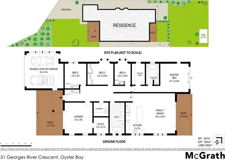 Floorplan of Homely house listing, 51 Georges River Crescent, Oyster Bay NSW 2225