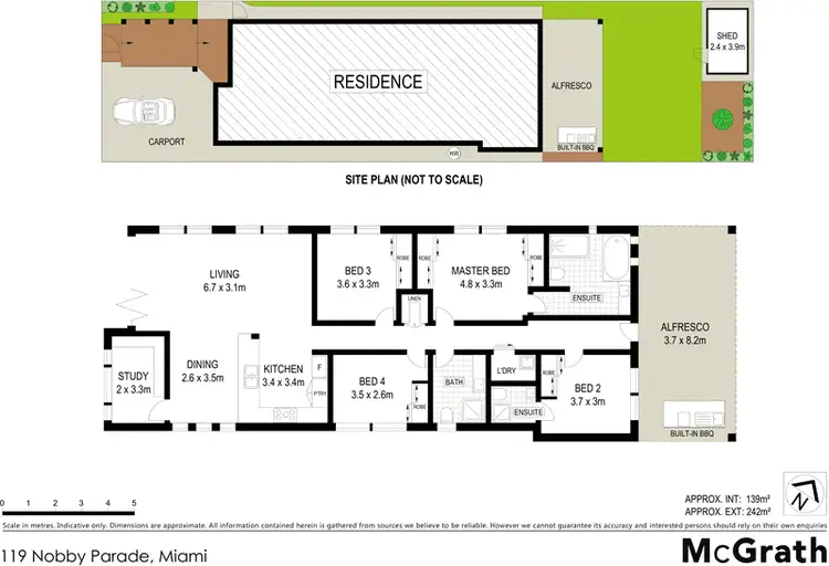 Floorplan of Homely house listing, 119 Nobby Parade, Miami QLD 4220