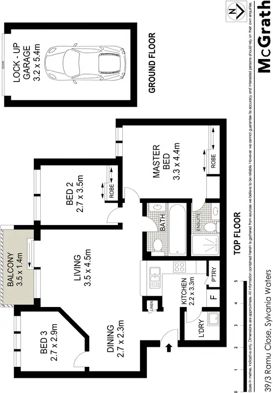 Floorplan of Homely apartment listing, 39/3 Ramu Close, Sylvania Waters NSW 2224