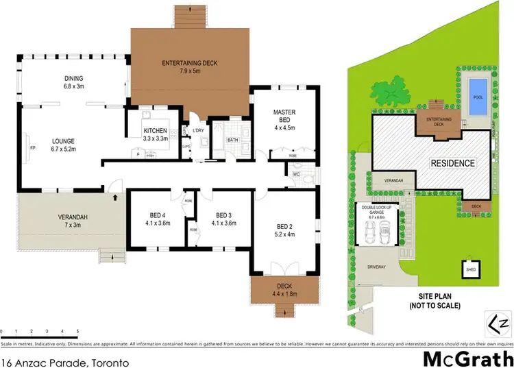 Floorplan of Homely house listing, 16 Anzac Parade, Toronto NSW 2283