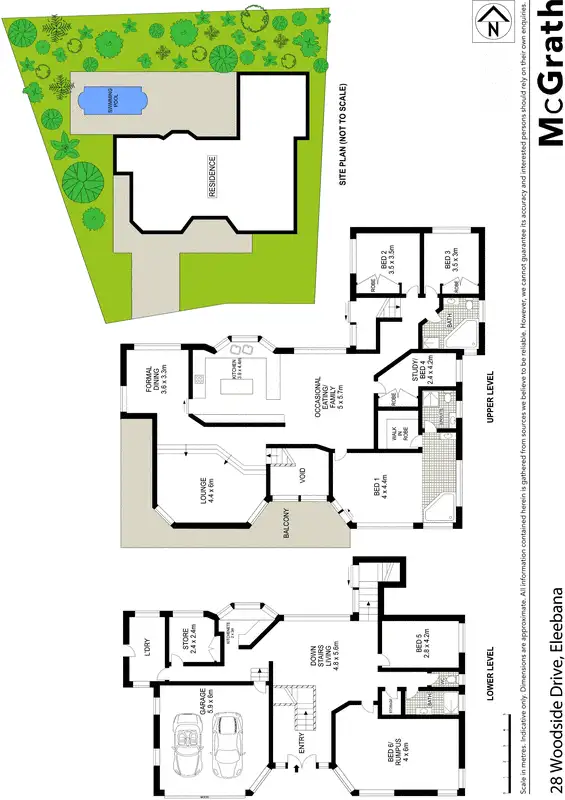 Floorplan of Homely house listing, 28 Woodside Drive, Eleebana NSW 2282