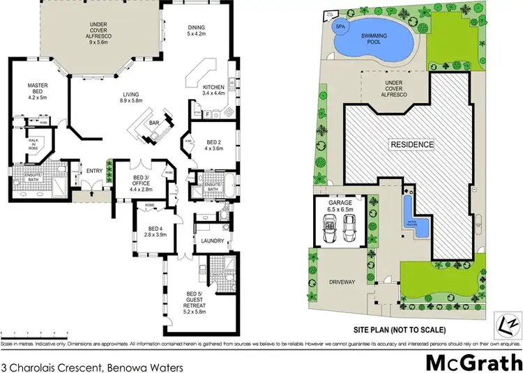 Floorplan of Homely house listing, 3 Charolais Crescent, Benowa Waters QLD 4217