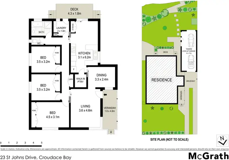 Floorplan of Homely house listing, 23 St Johns Drive, Croudace Bay NSW 2280