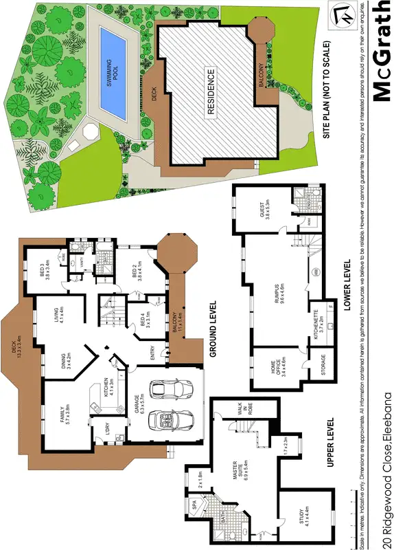 Floorplan of Homely house listing, 20 Ridgewood Crescent, Eleebana NSW 2282