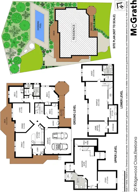 Floorplan of Homely house listing, 20 Ridgewood Crescent, Eleebana NSW 2282