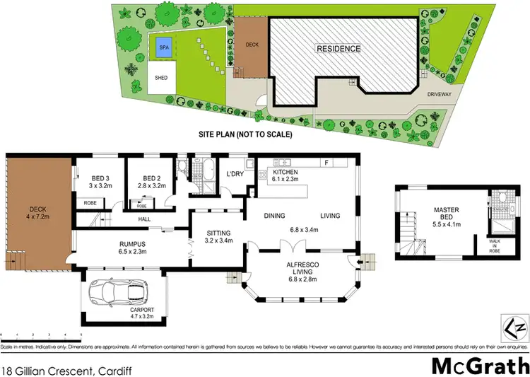 Floorplan of Homely house listing, 18 Gillian Crescent, Cardiff NSW 2285
