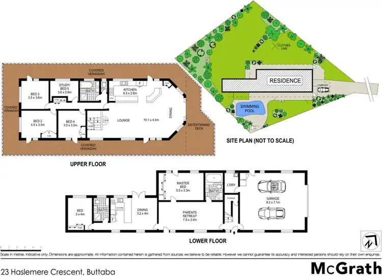 Floorplan of Homely house listing, 23 Haslemere Crescent, Buttaba NSW 2283