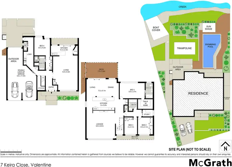 Floorplan of Homely house listing, 7 Keira Close, Valentine NSW 2280