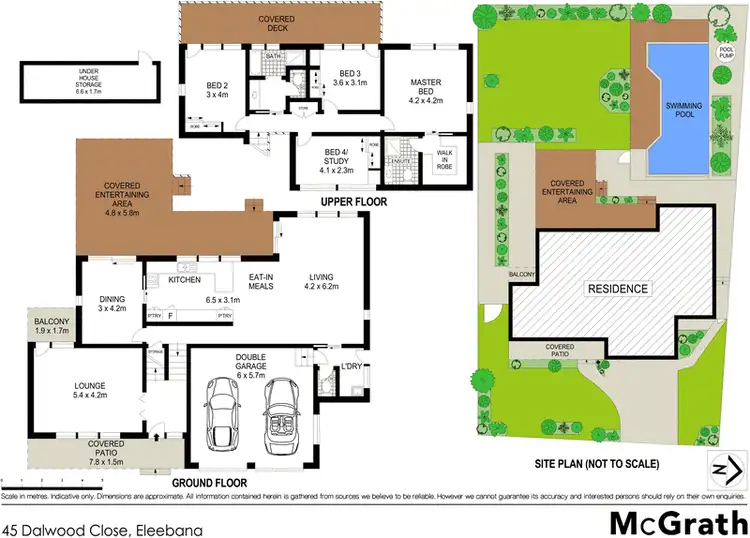 Floorplan of Homely house listing, 45 Dalwood Close, Eleebana NSW 2282
