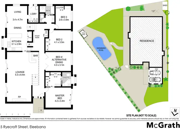 Floorplan of Homely house listing, 5 Ryecroft Close, Eleebana NSW 2282