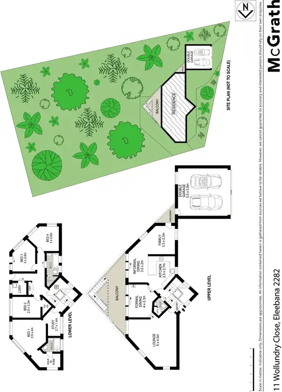 Floorplan of Homely house listing, 11 Wollundry Close, Eleebana NSW 2282