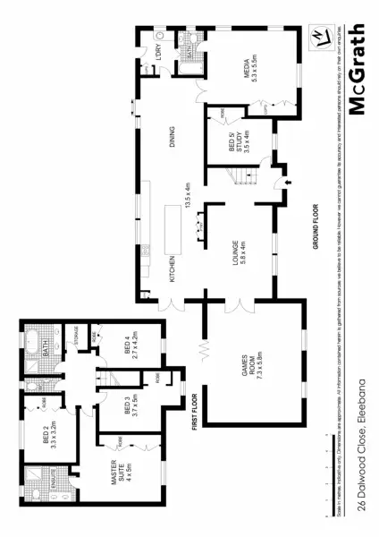 Floorplan of Homely house listing, 26 Dalwood Close, Eleebana NSW 2282