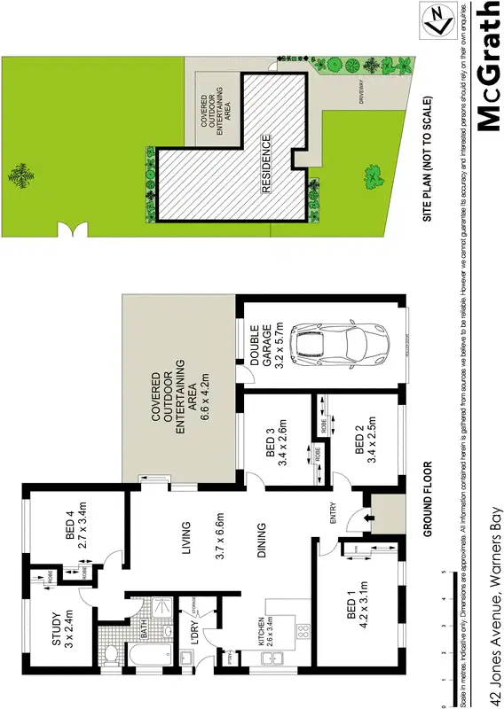 Floorplan of Homely house listing, 42 Jones Avenue, Warners Bay NSW 2282
