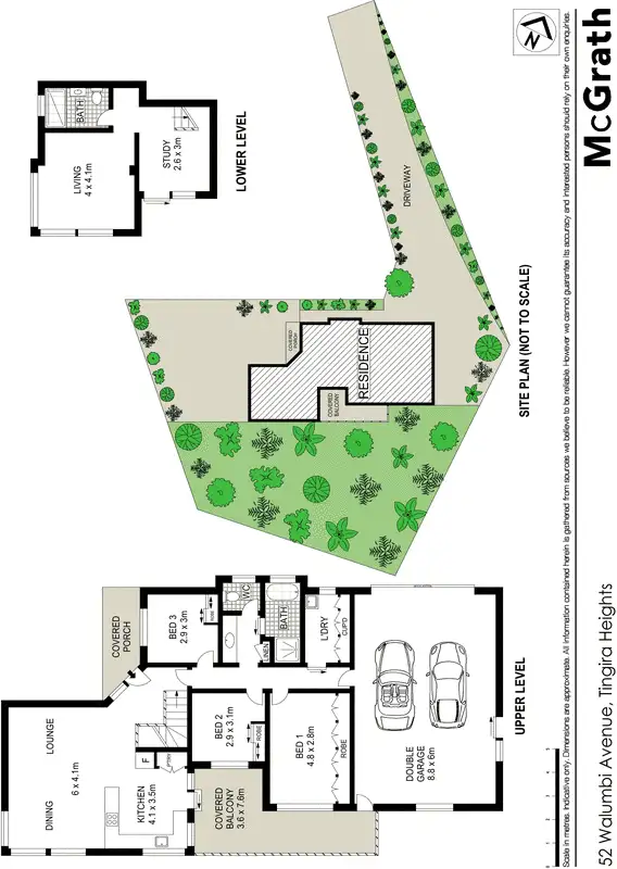 Floorplan of Homely house listing, 52 Walumbi Avenue, Tingira Heights NSW 2290