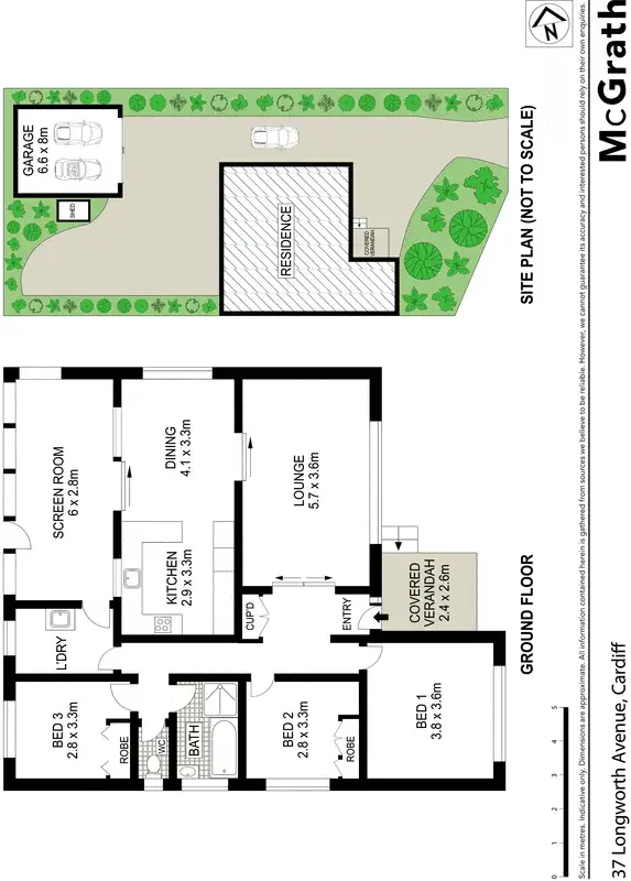 Floorplan of Homely house listing, 37 Longworth Avenue, Cardiff NSW 2285