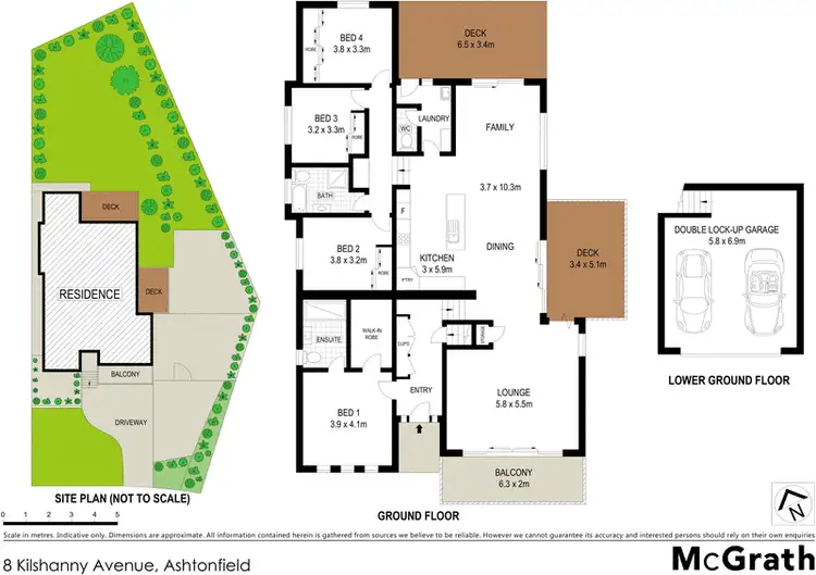 Floorplan of Homely house listing, 8 Kilshanny Avenue, Ashtonfield NSW 2323